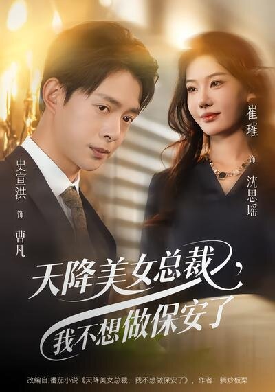 天降美女总裁,我不想做保安了海报