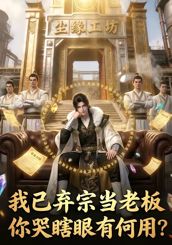 我已弃宗当老板，你哭瞎眼有何用海报