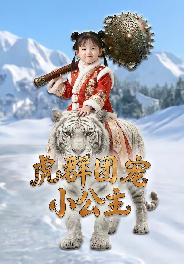 虎群团宠小公主海报