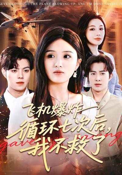飞机爆炸循环七次后，我不救了海报