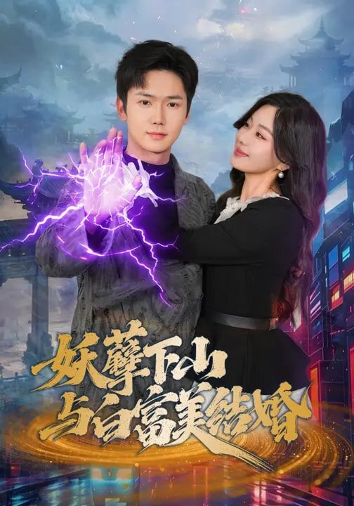 妖孽下山与白富美结婚海报