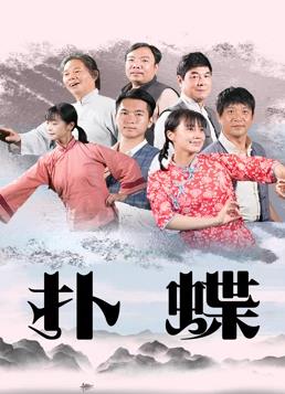 扑蝶海报