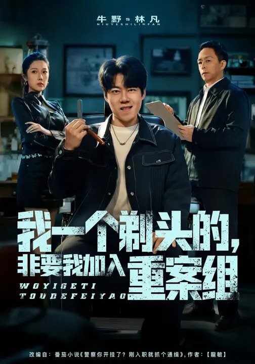 我一个剃头的，非要我加入重案组海报