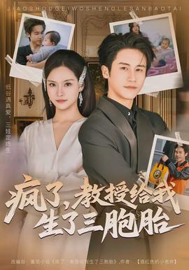 疯了，教授给我生了三胞胎海报