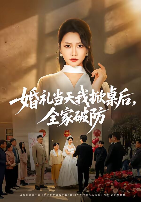 婚礼当天我掀桌后，全家破防海报