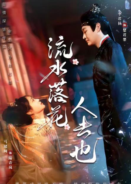 流水落花人去也海报