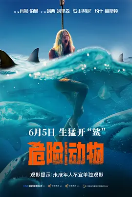 危险动物海报