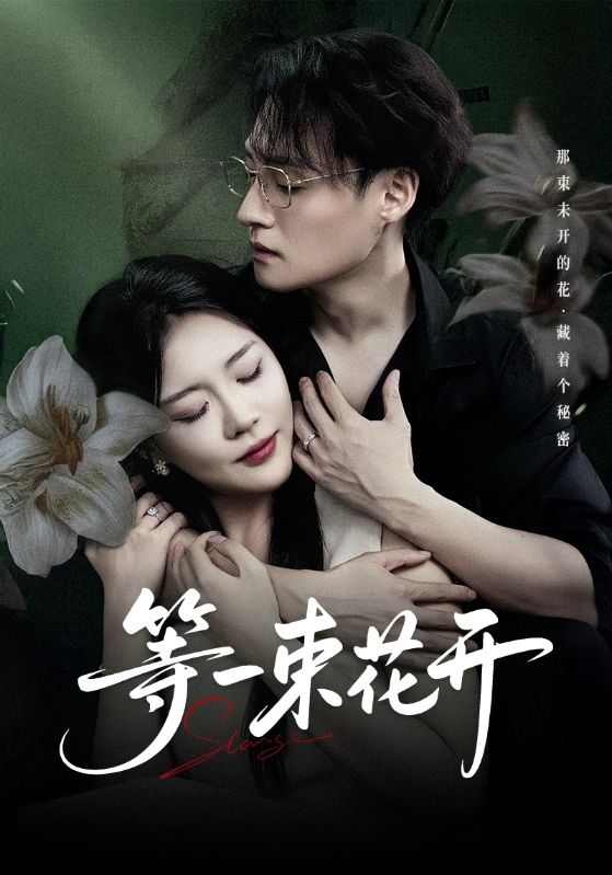 等一束花开海报