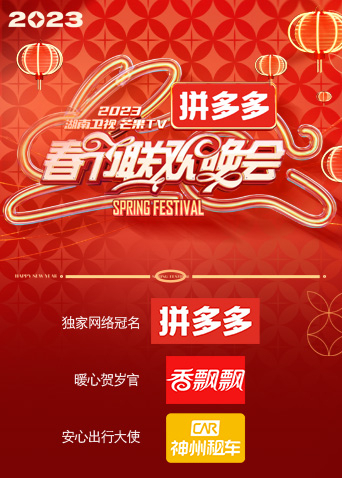 湖南卫视春节联欢晚会海报