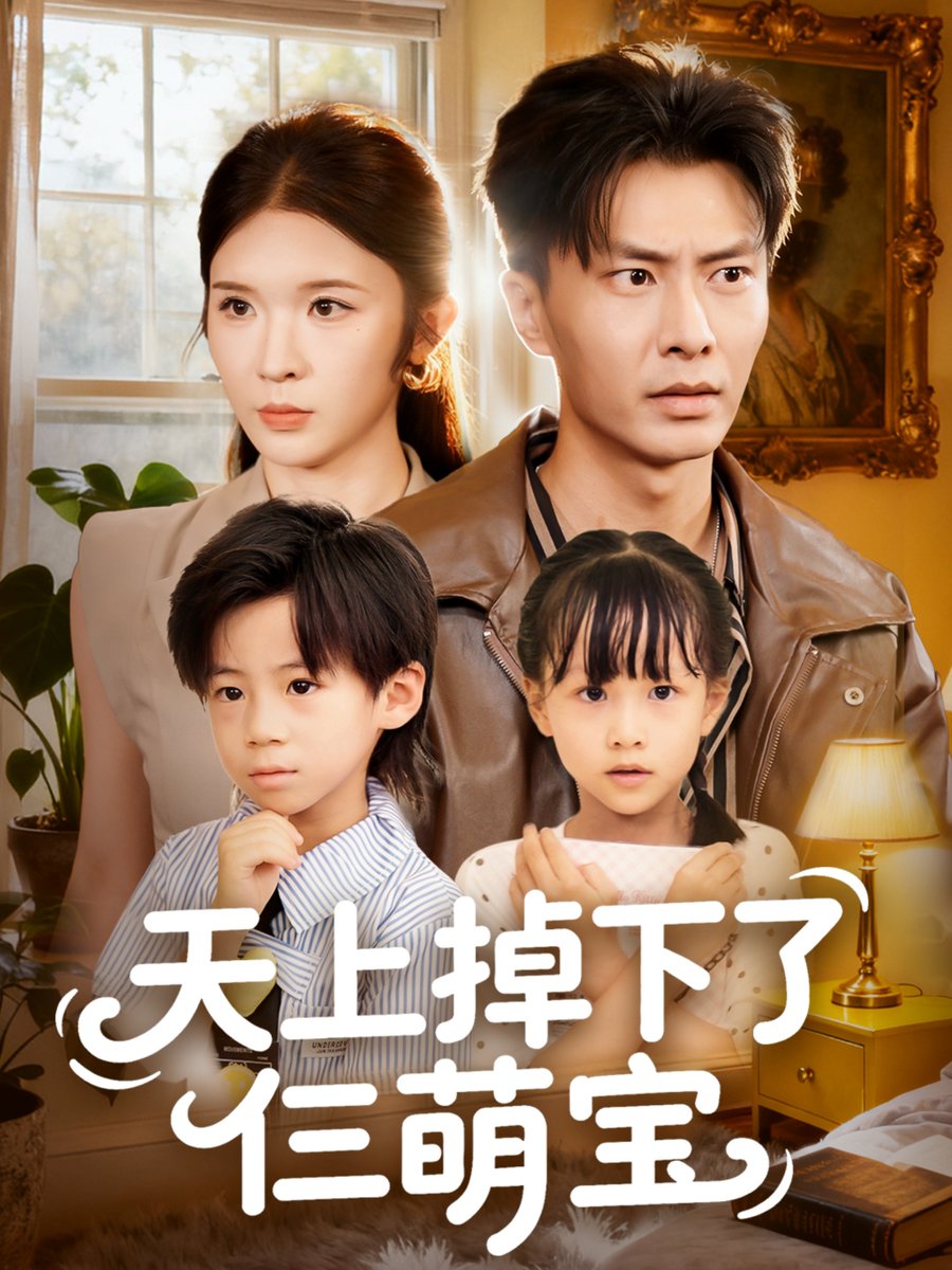 天上掉下了仨萌宝海报