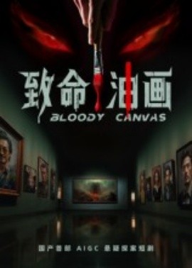 致命油画海报