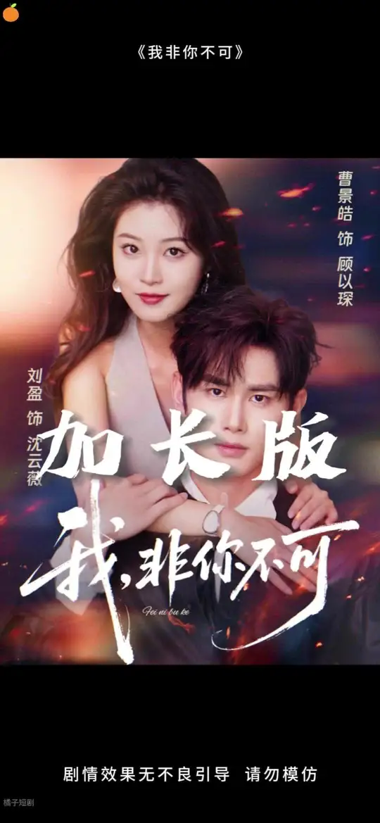 我非你不可海报
