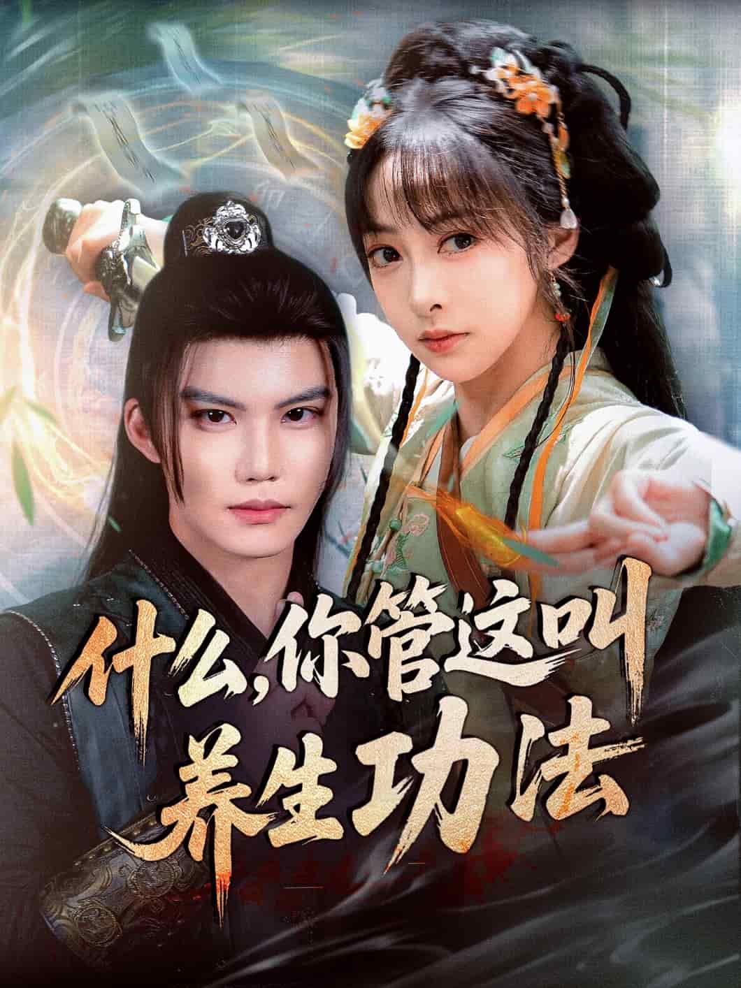什么你管这叫养生功法海报