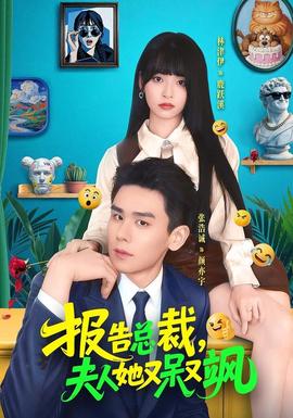 报告总裁，夫人她又呆又飒海报