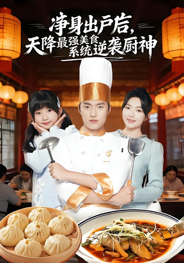 净身出户后，天降最强美食系统逆袭厨神海报