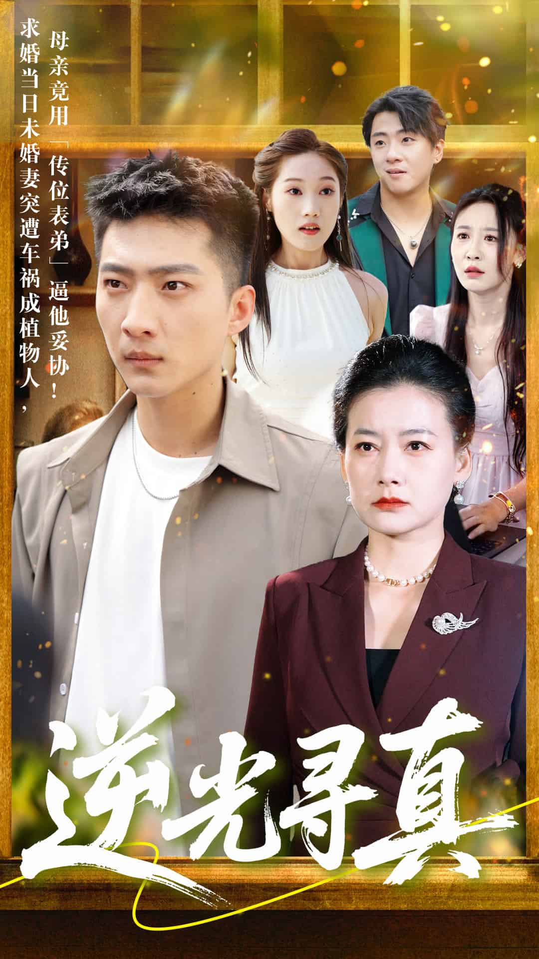 逆光寻真海报