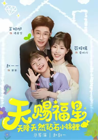 天赐福星天降天然钻石小锦鲤海报