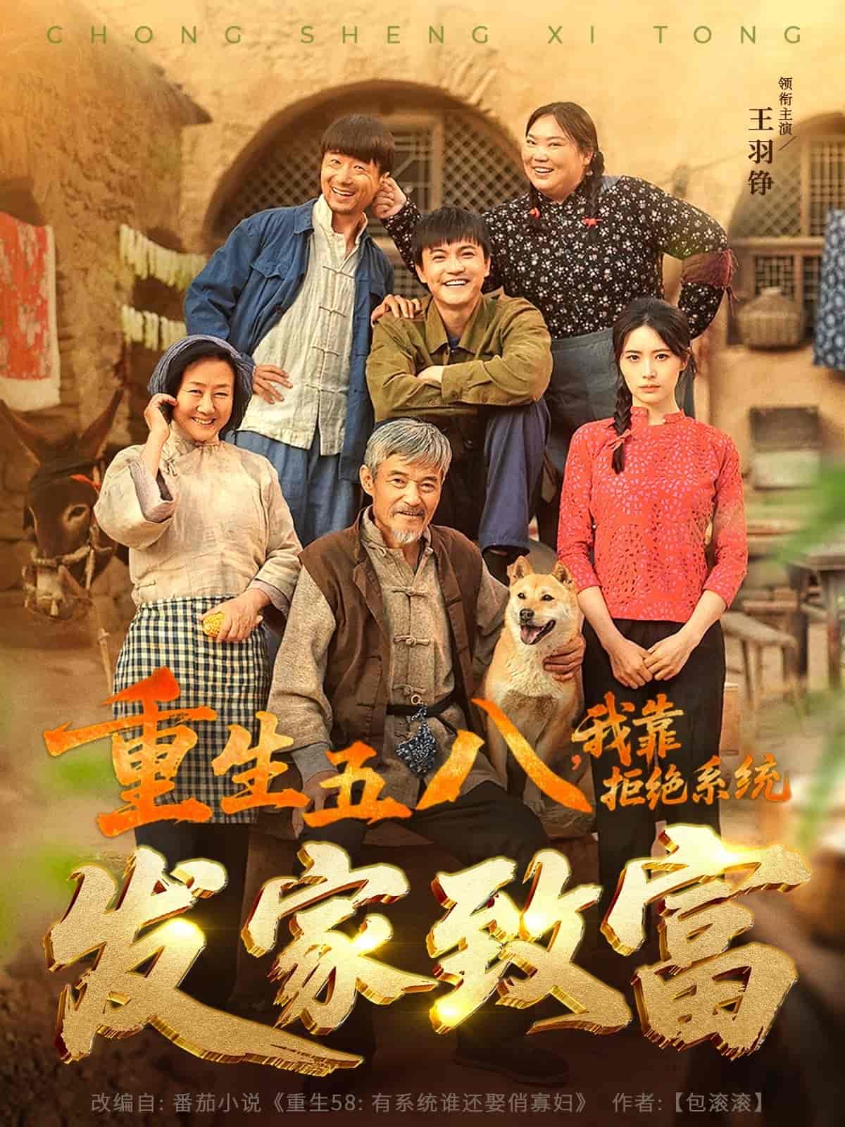 重生五八，我靠拒绝系统发家致富海报