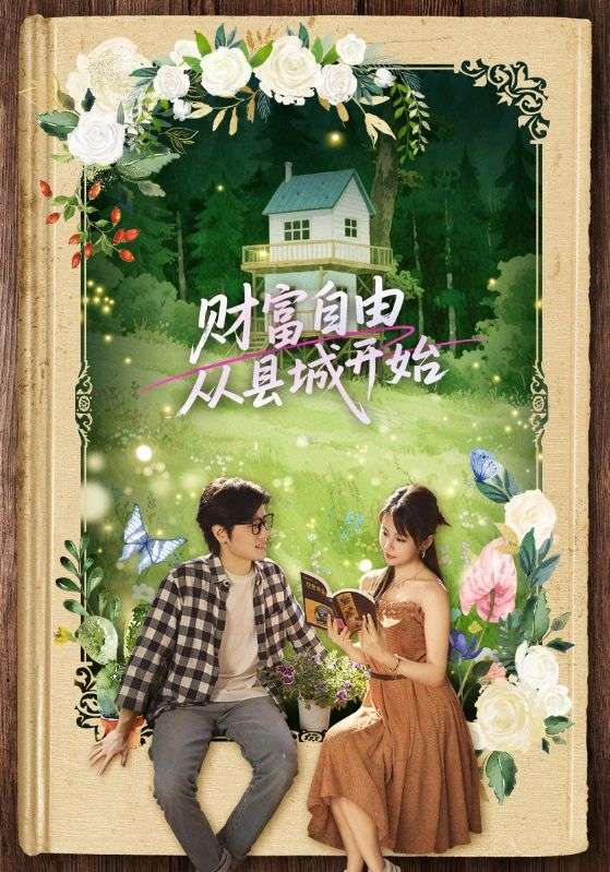 财富自由从县城开始海报