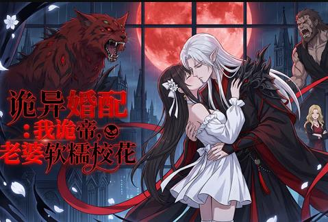 诡异婚配：我诡帝，老婆软糯校花海报