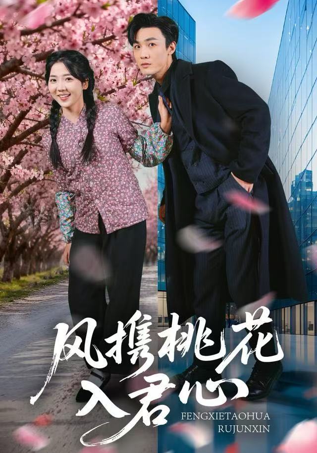 风携桃花入君心海报