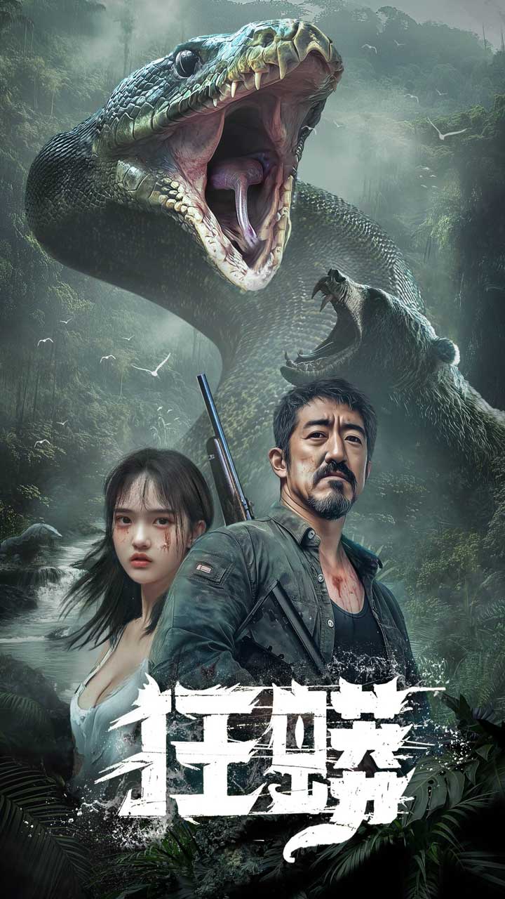 狂蟒海报
