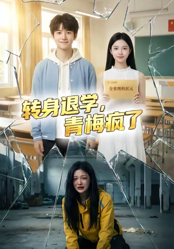 转身退学，青梅疯了海报
