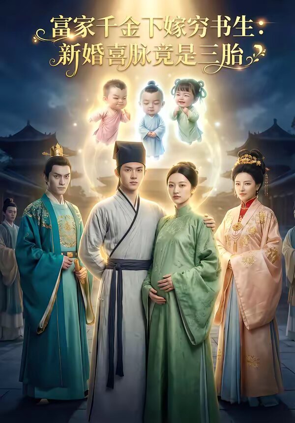 富家千金下嫁穷书生新婚喜脉竟是三胎海报