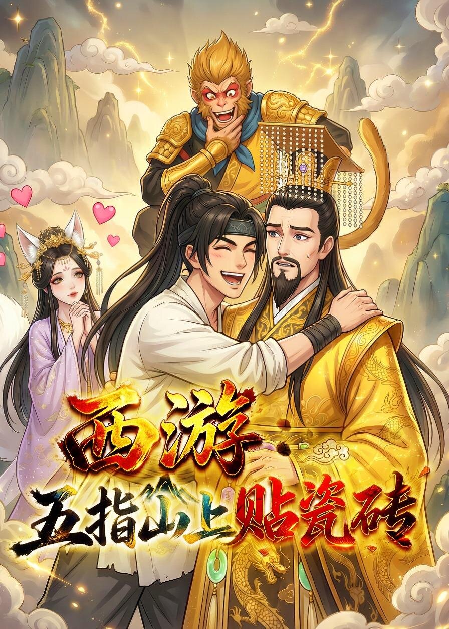 西游：五指山上贴瓷砖海报
