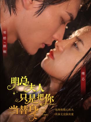 明总，夫人她只是把你当替身海报