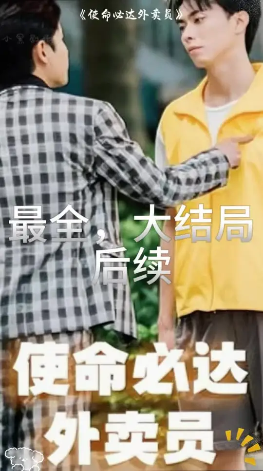 使命必达外卖员海报
