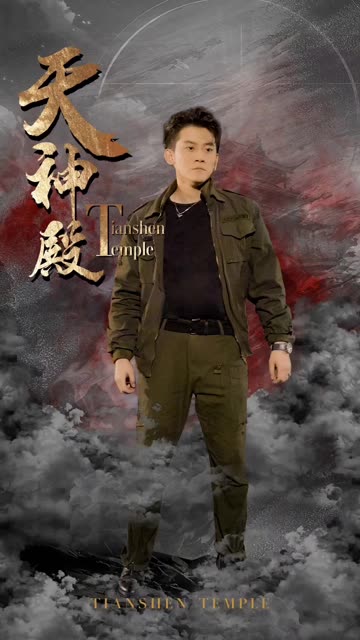 天神殿海报