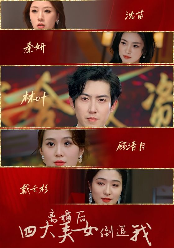 离婚后四大美女倒追我海报