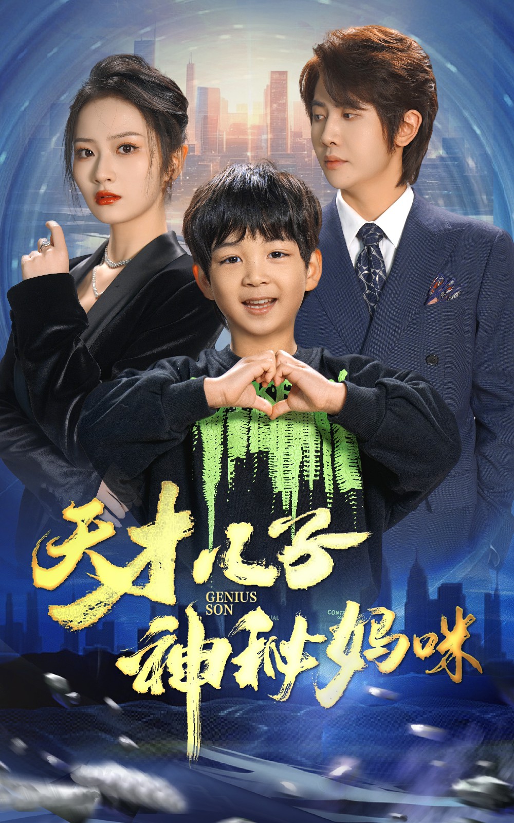 天才儿子神秘妈咪海报