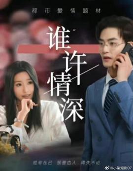 谁许情深海报