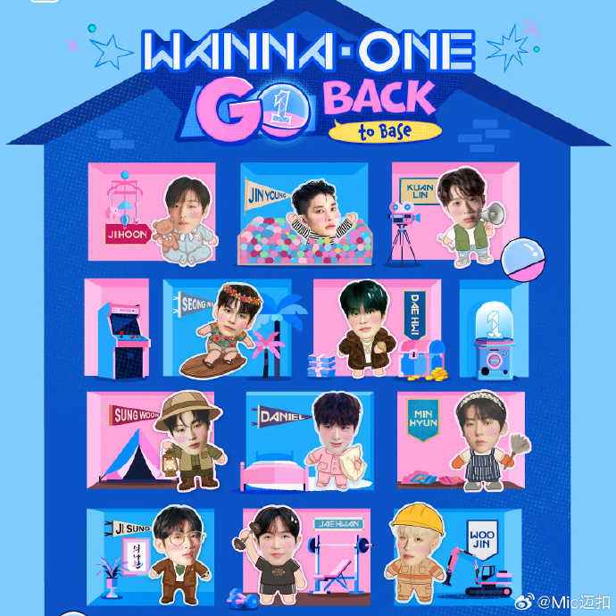 WANNAONE GO： Back To Base海报