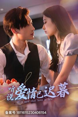 听说爱情已迟暮海报