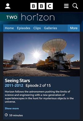 BBC 地平线系列：看星海报