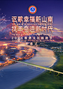 雅砻文化旅游节开幕式海报