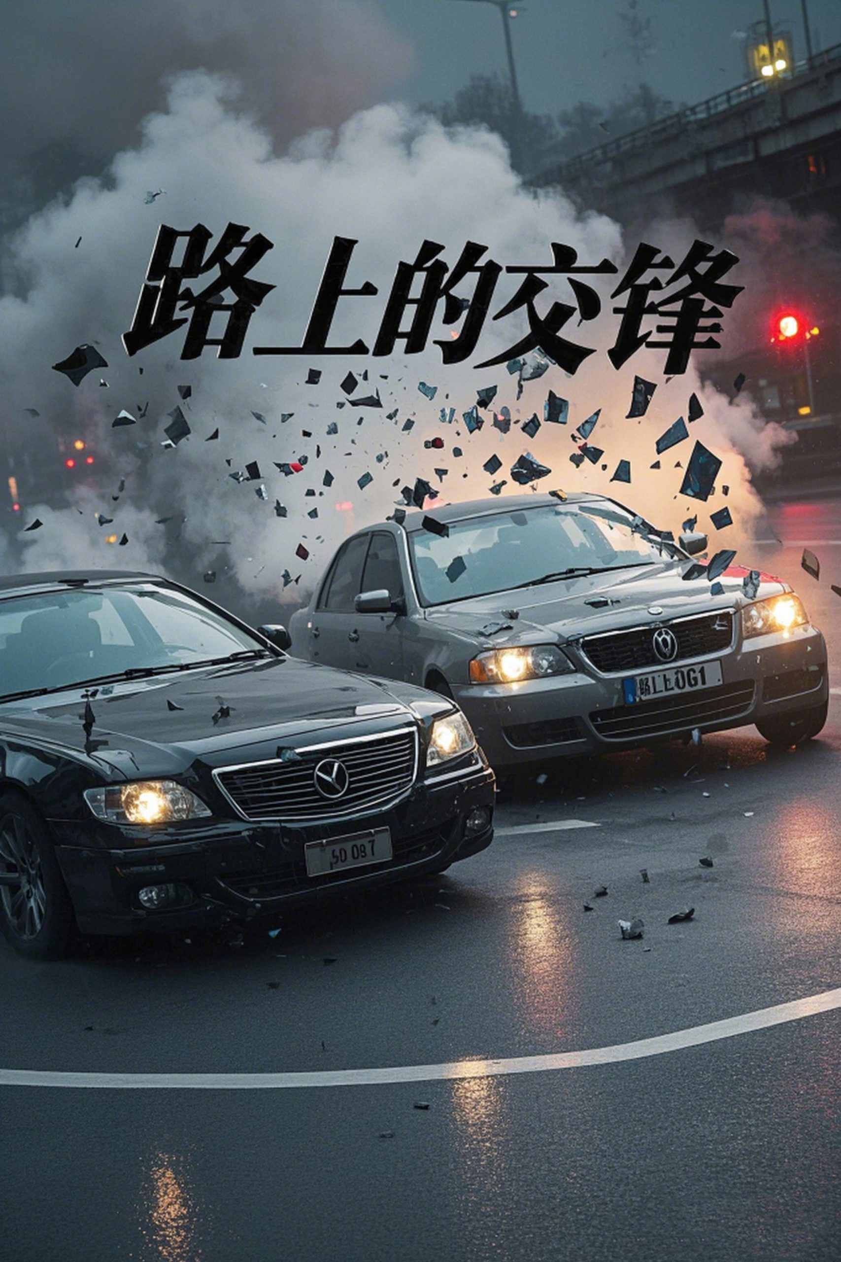 路上的交锋海报
