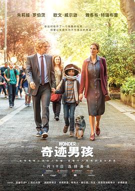 奇迹男孩国语海报