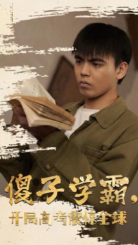 傻子学神(傻子学霸，开局高考震惊全球)海报