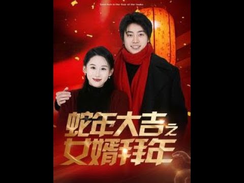 蛇年大吉之女婿拜年海报