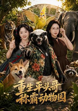 重生平头哥，称霸动物园海报
