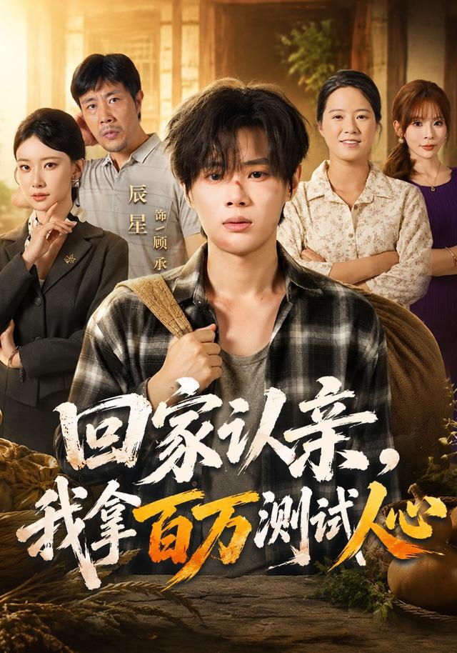 回家认亲，我拿百万测试人心海报