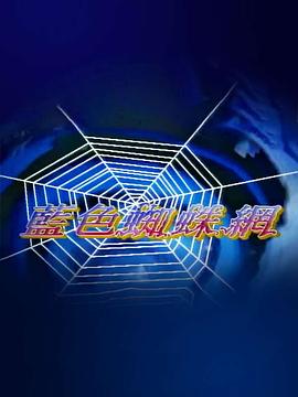 蓝色蜘蛛网海报