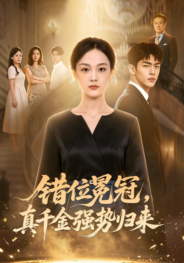 错位冕冠，真千金强势归来海报