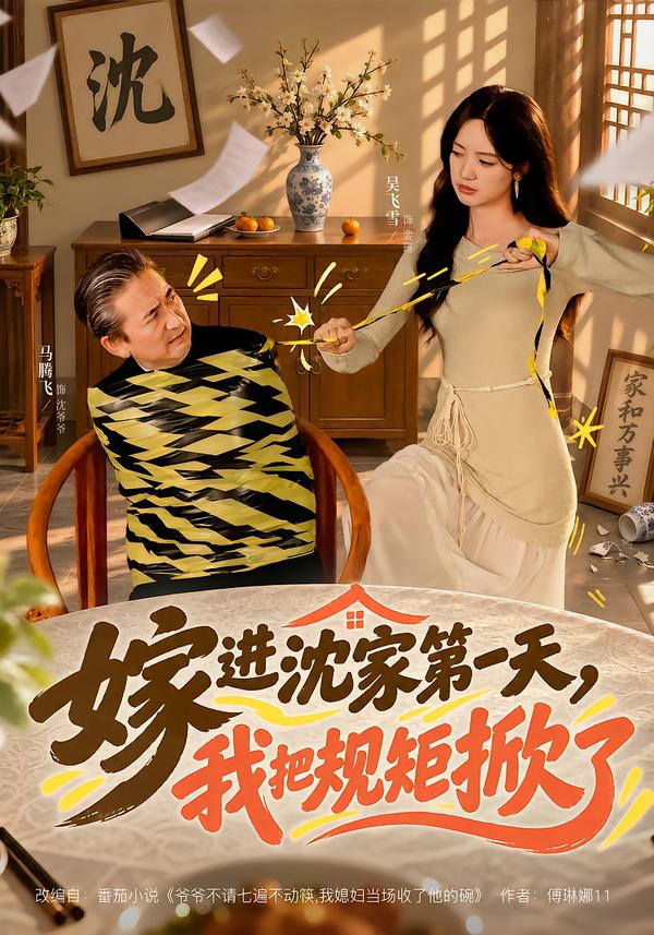 嫁进沈家第一天，我把规矩掀了海报
