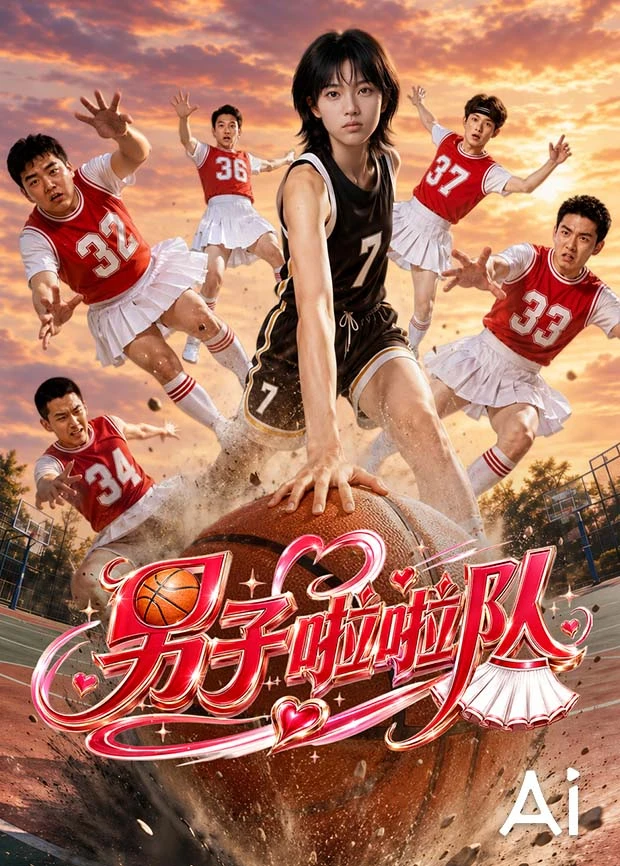 男子啦啦队海报