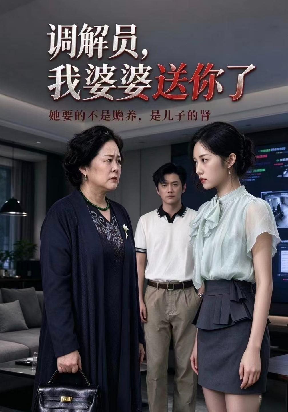 调解员，我婆婆送你了海报